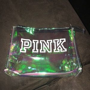 Pink (vs) accessories bag!